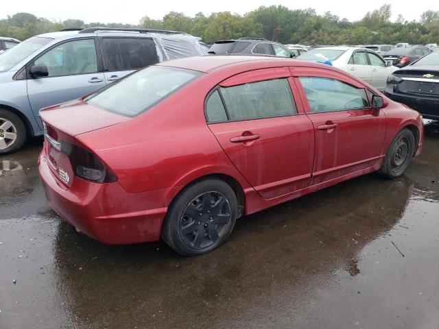 2HGFA1F56BH518811 - 2011 HONDA CIVIC LX RED photo 3