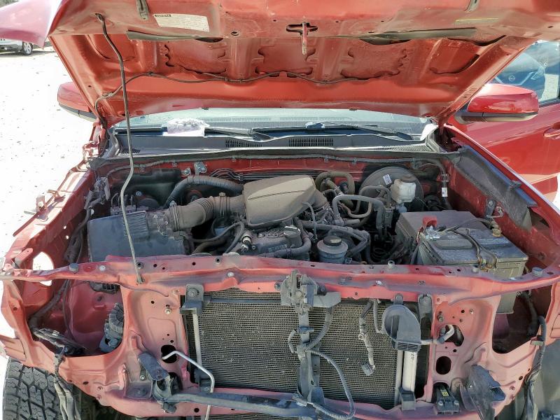 3TYAX5GNXMT026482 - 2021 TOYOTA TACOMA DOUBLE CAB წითელი ფოტო 11