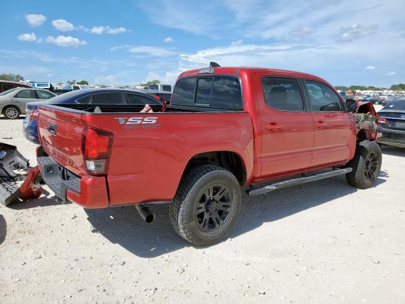 3TYAX5GNXMT026482 - 2021 TOYOTA TACOMA DOUBLE CAB წითელი ფოტო 3