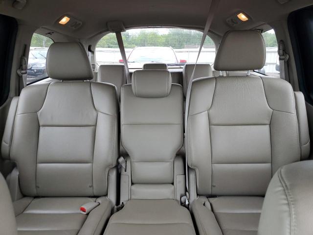 5FNRL5H67EB004298 - 2014 HONDA ODYSSEY EXL BURGUNDY photo 10