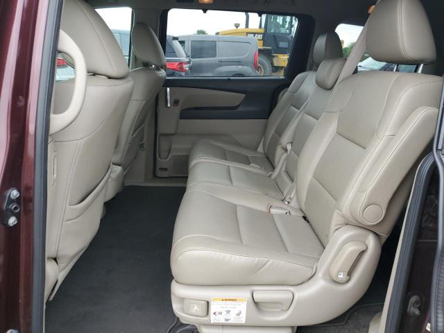 5FNRL5H67EB004298 - 2014 HONDA ODYSSEY EXL BURGUNDY photo 11