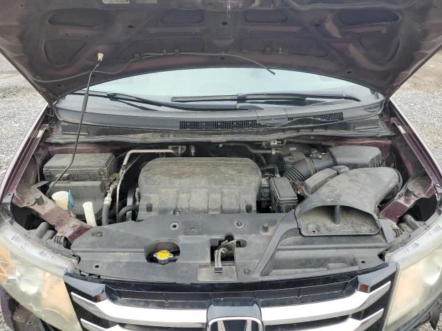 5FNRL5H67EB004298 - 2014 HONDA ODYSSEY EXL BURGUNDY photo 12