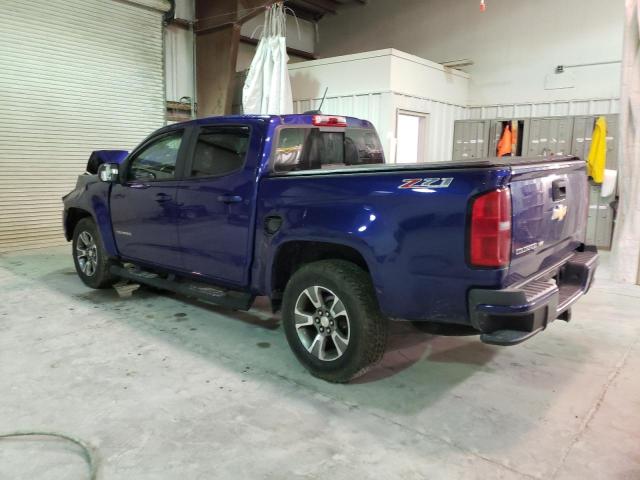 1GCGTDEN2H1293701 - 2017 CHEVROLET COLORADO Z71 BLUE photo 2