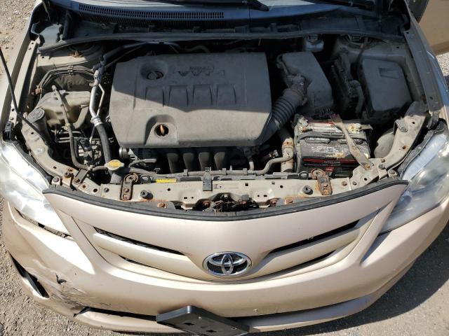 2T1BU4EE4BC698694 - 2011 TOYOTA COROLLA BASE TAN photo 11