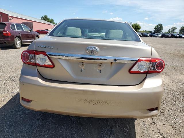 2T1BU4EE4BC698694 - 2011 TOYOTA COROLLA BASE TAN photo 6