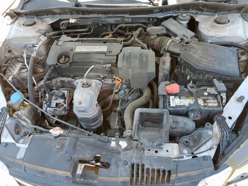 1HGCR2F34DA130350 - 2013 HONDA ACCORD LX SILVER photo 11