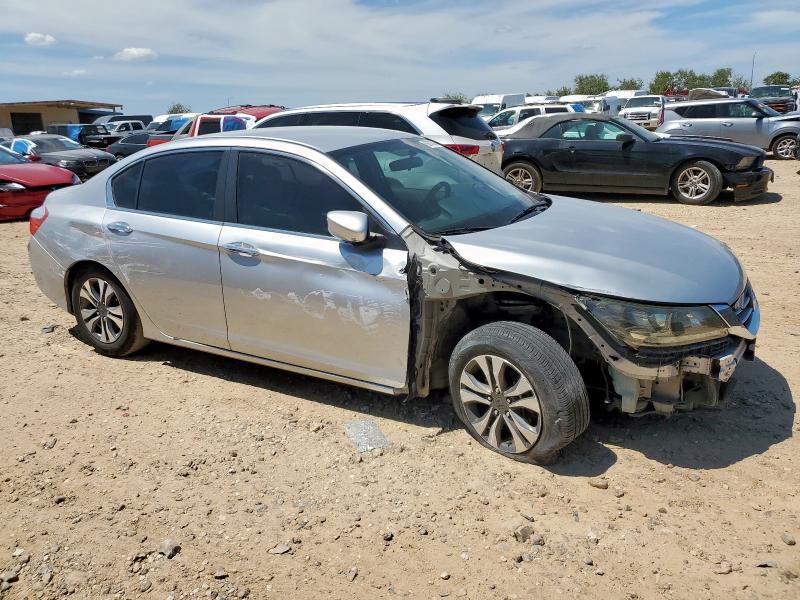 1HGCR2F34DA130350 - 2013 HONDA ACCORD LX SILVER photo 4