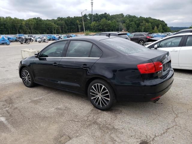 3VWLP7AJ8CM458263 - 2012 VOLKSWAGEN JETTA SEL BLACK photo 2