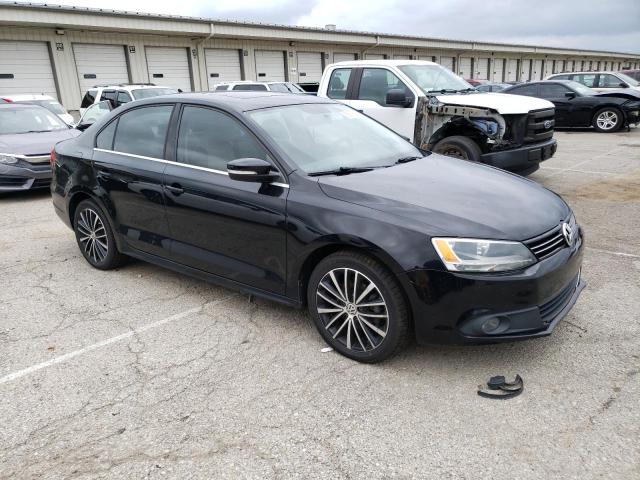 3VWLP7AJ8CM458263 - 2012 VOLKSWAGEN JETTA SEL BLACK photo 4