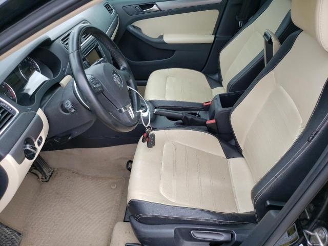 3VWLP7AJ8CM458263 - 2012 VOLKSWAGEN JETTA SEL BLACK photo 7