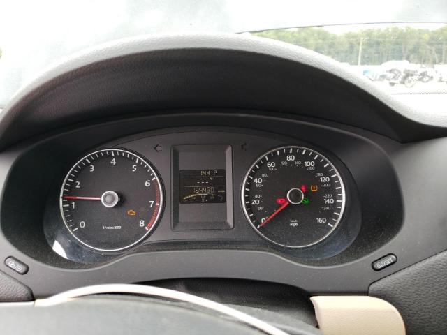 3VWLP7AJ8CM458263 - 2012 VOLKSWAGEN JETTA SEL BLACK photo 9