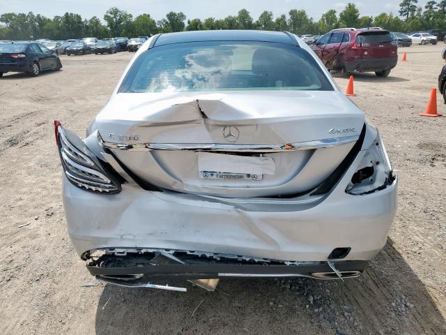 55SWF4KB7FU000567 - 2015 MERCEDES-BENZ C 300 4MATIC SILVER photo 6