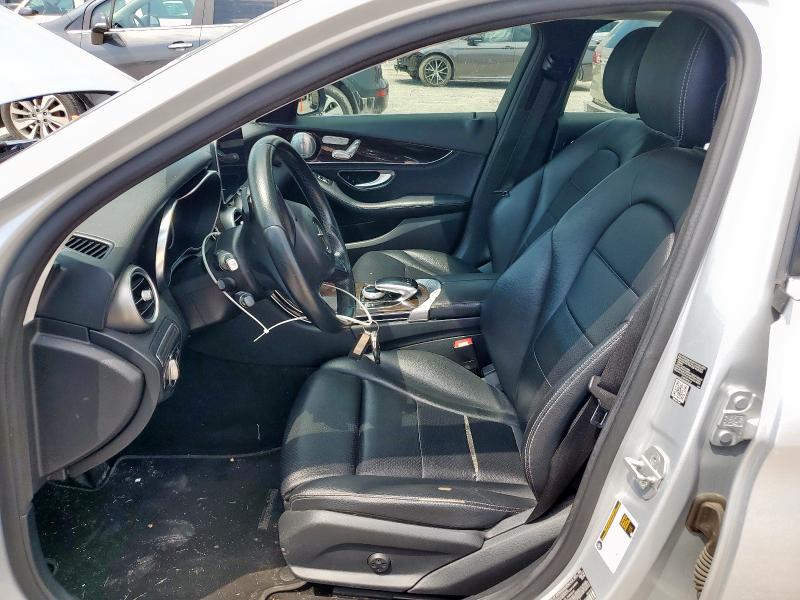 55SWF4KB7FU000567 - 2015 MERCEDES-BENZ C 300 4MATIC SILVER photo 7