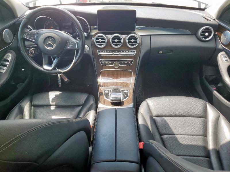 55SWF4KB7FU000567 - 2015 MERCEDES-BENZ C 300 4MATIC SILVER photo 8