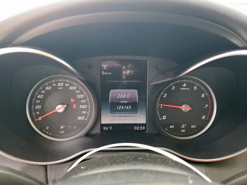 55SWF4KB7FU000567 - 2015 MERCEDES-BENZ C 300 4MATIC SILVER photo 9