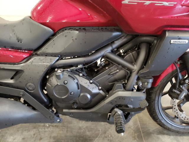 JH2RC690XEK001387 - 2014 HONDA CTX700 RED photo 7