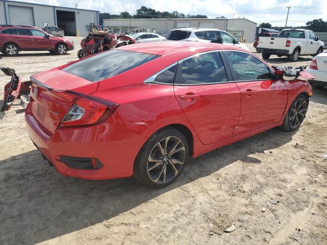 2HGFC2F88MH535381 - 2021 HONDA CIVIC SPORT 红色 照片 3
