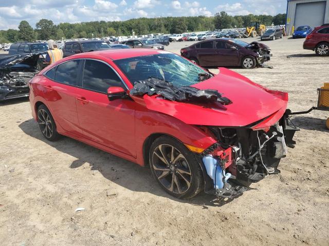 2HGFC2F88MH535381 - 2021 HONDA CIVIC SPORT 红色 照片 4