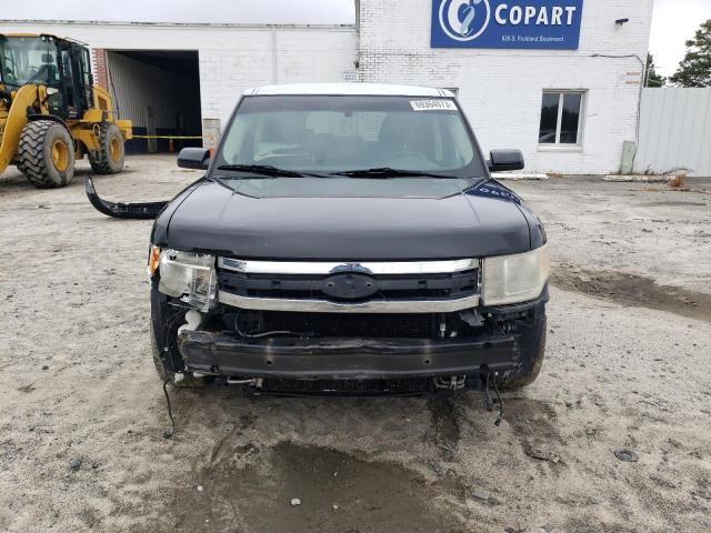 2FMHK6CT6BBD11256 - 2011 FORD FLEX SEL BLACK photo 5