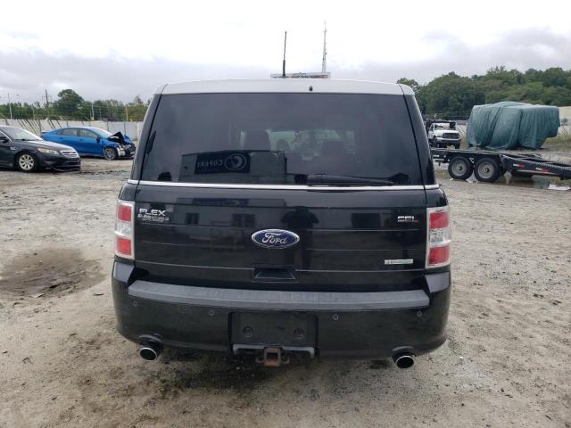 2FMHK6CT6BBD11256 - 2011 FORD FLEX SEL BLACK photo 6