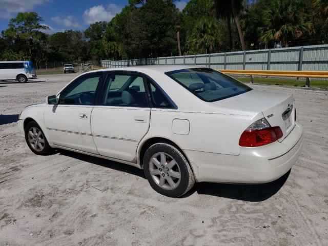 4T1BF28B13U338931 - 2003 TOYOTA AVALON XL WHITE photo 2