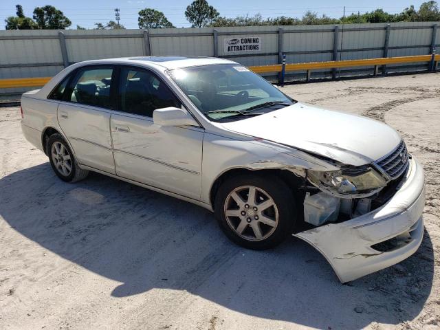 4T1BF28B13U338931 - 2003 TOYOTA AVALON XL WHITE photo 4