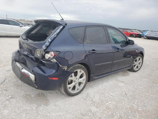 JM1BK343881149111 - 2008 MAZDA 3 HATCHBACK BLUE photo 3