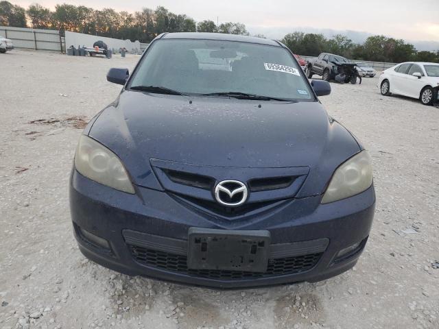 JM1BK343881149111 - 2008 MAZDA 3 HATCHBACK BLUE photo 5