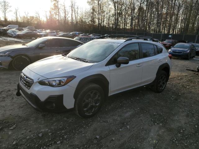 JF2GTHSC0MH390103 - 2021 SUBARU CROSSTREK SPORT WHITE photo 1