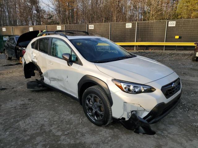 JF2GTHSC0MH390103 - 2021 SUBARU CROSSTREK SPORT WHITE photo 4