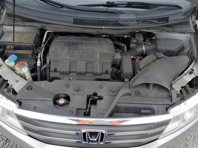 5FNRL5H95BB049908 - 2011 HONDA ODYSSEY TOURING SILVER photo 12
