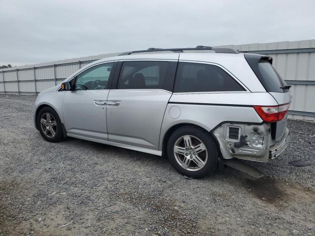 5FNRL5H95BB049908 - 2011 HONDA ODYSSEY TOURING SILVER photo 2