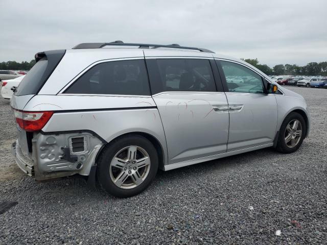 5FNRL5H95BB049908 - 2011 HONDA ODYSSEY TOURING SILVER photo 3