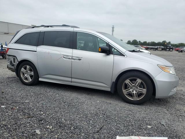 5FNRL5H95BB049908 - 2011 HONDA ODYSSEY TOURING SILVER photo 4