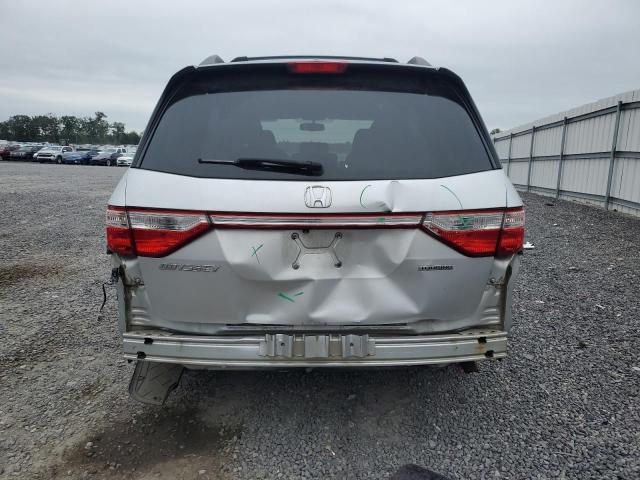 5FNRL5H95BB049908 - 2011 HONDA ODYSSEY TOURING SILVER photo 6