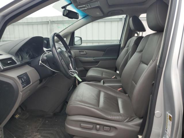 5FNRL5H95BB049908 - 2011 HONDA ODYSSEY TOURING SILVER photo 7
