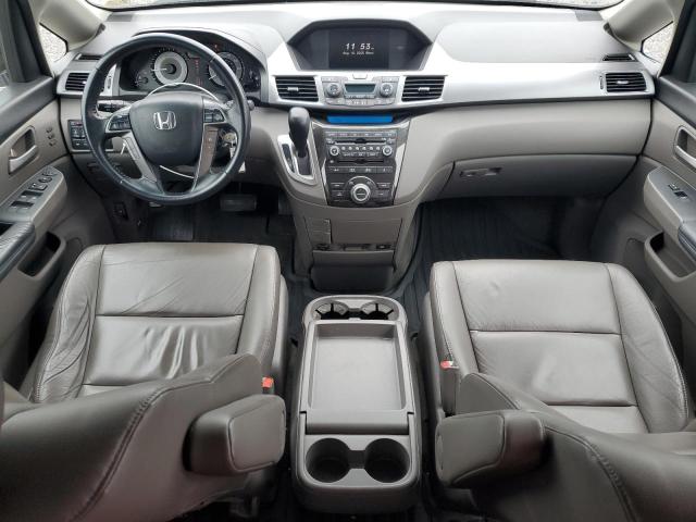 5FNRL5H95BB049908 - 2011 HONDA ODYSSEY TOURING SILVER photo 8