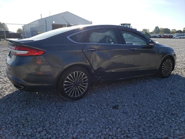 3FA6P0D98JR138939 - 2018 FORD FUSION TITANIUM/PLATINUM GRAY photo 3