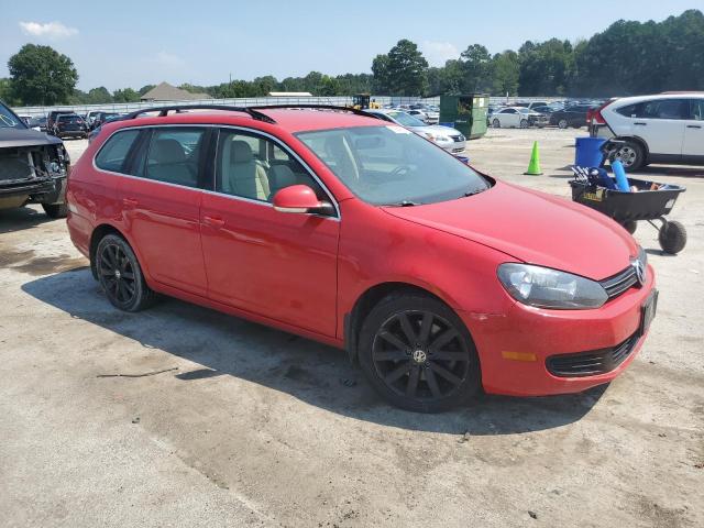 3VWPL7AJ1CM683640 - 2012 VOLKSWAGEN JETTA TDI 红色 照片 4