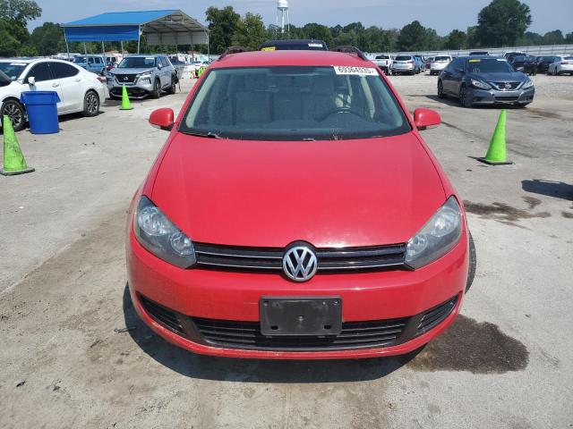 3VWPL7AJ1CM683640 - 2012 VOLKSWAGEN JETTA TDI 红色 照片 5