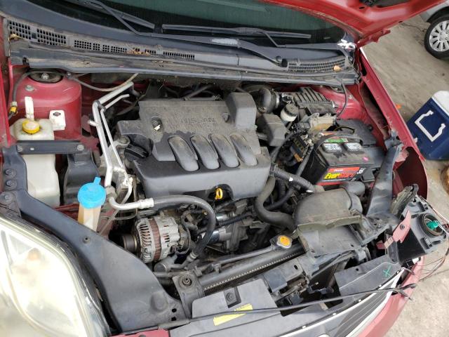 3N1AB6AP2AL619915 - 2010 NISSAN SENTRA 2.0 BURGUNDY photo 11