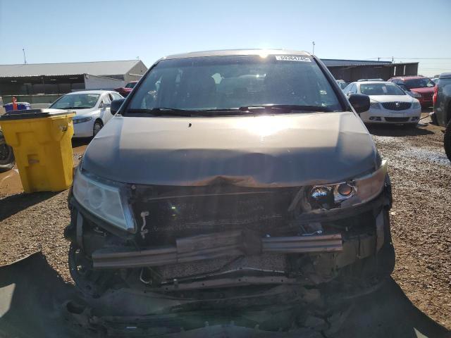 5FNRL5H65CB094385 - 2012 HONDA ODYSSEY EXL GRAY photo 5