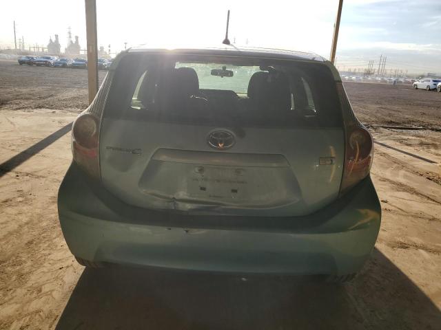 JTDKDTB3XD1043346 - 2013 TOYOTA PRIUS C TURQUOISE photo 6