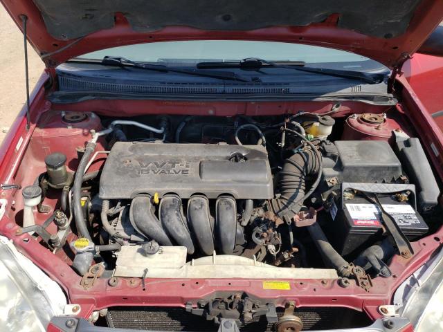 JTDBR32EX30050241 - 2003 TOYOTA COROLLA CE RED photo 11
