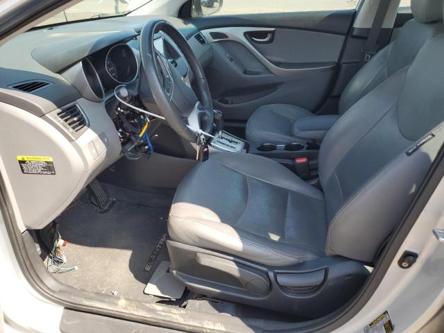 KMHDH4AE1CU253655 - 2012 HYUNDAI ELANTRA GLS SILVER photo 7