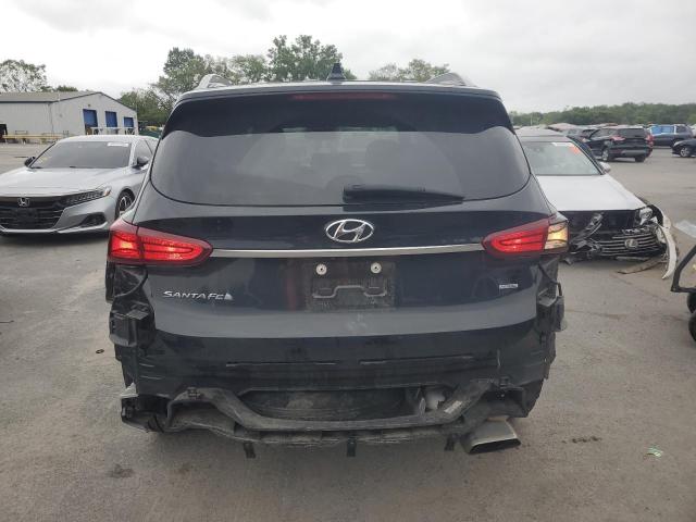 5NMS3CAD8LH209736 - 2020 HYUNDAI SANTA FE SEL BLACK photo 6