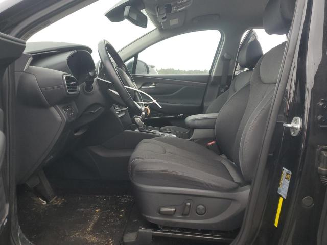 5NMS3CAD8LH209736 - 2020 HYUNDAI SANTA FE SEL BLACK photo 7