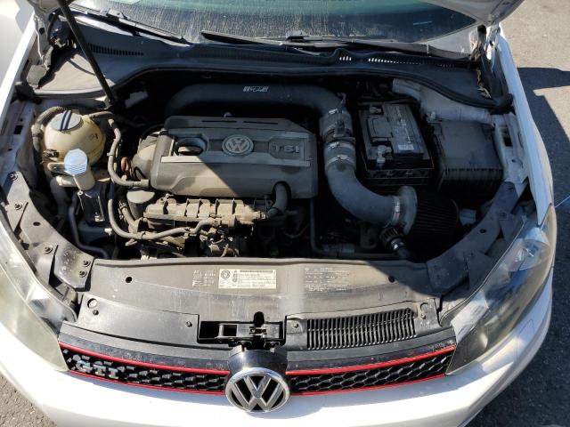 WVWHD7AJ8DW056794 - 2013 VOLKSWAGEN GTI WHITE photo 11