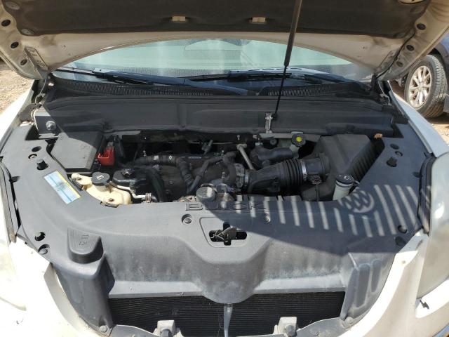 5GAEV23D69J142797 - 2009 BUICK ENCLAVE CXL WHITE photo 12