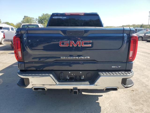 3GTU9DED4NG107484 - 2022 GMC SIERRA LIM K1500 SLT BLUE photo 6